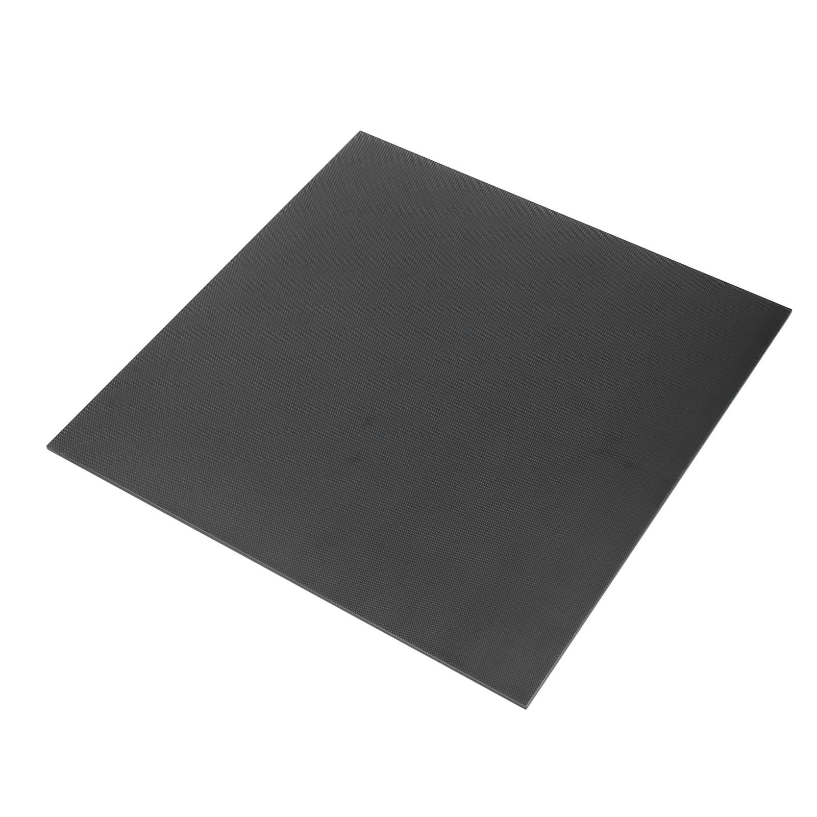 Eujgoov Impresora 3D PEI Cama de Impresión Placa de Construcción Plataforma Hoja de Tablero Magnético Flexible Calentado Resorte Acero con Vidrio Adhesivo para Ender 5 Plus Impresión de 377x370 Mm