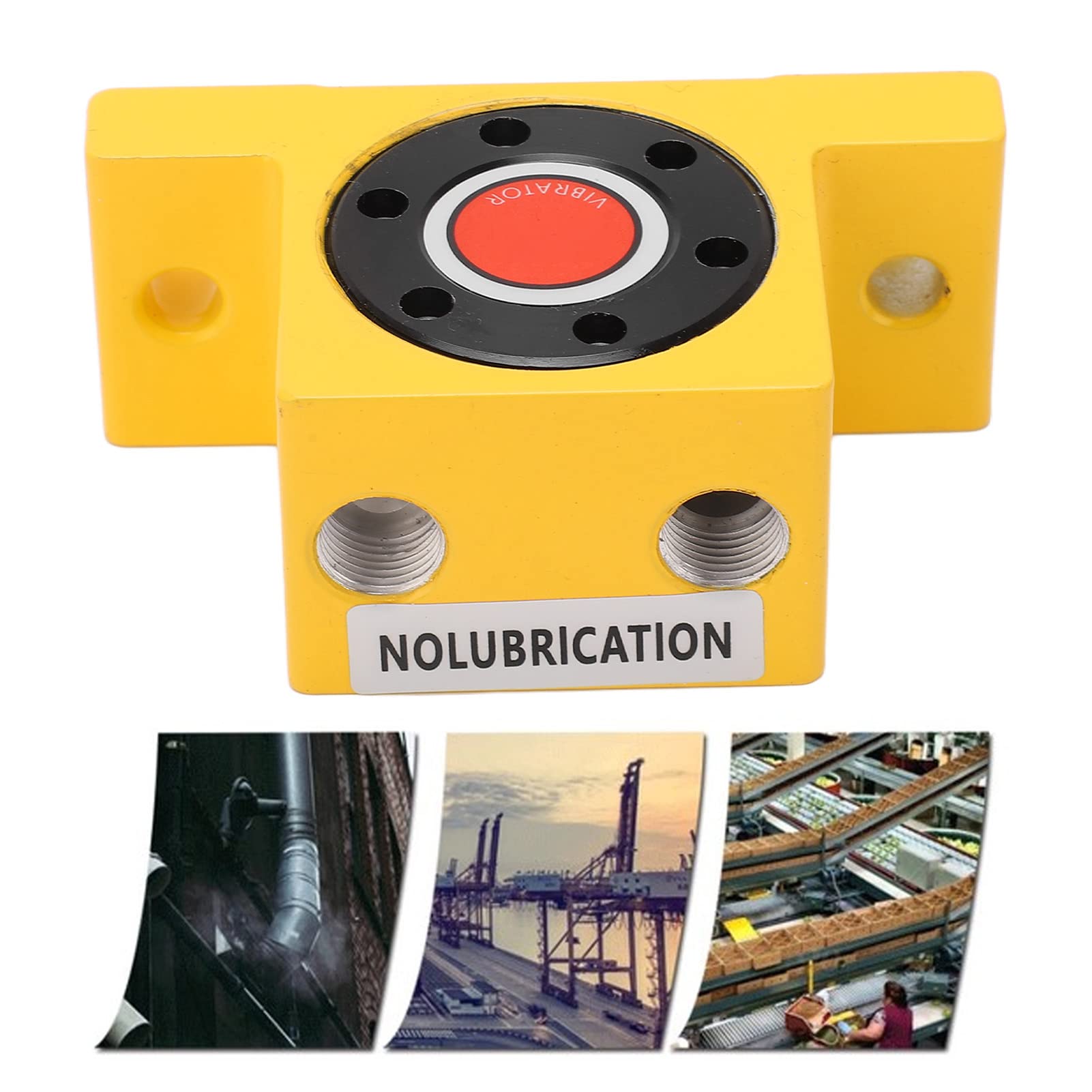 Vibratore Pneumatico GT4, Uscita di Ingresso G1/8, Vibratori Pneumatici a Turbina, Supporta la Forza D'Impatto Della Pressione Dell'Aria Regolabile, Controllo a Basso Rumore per Uso Industriale