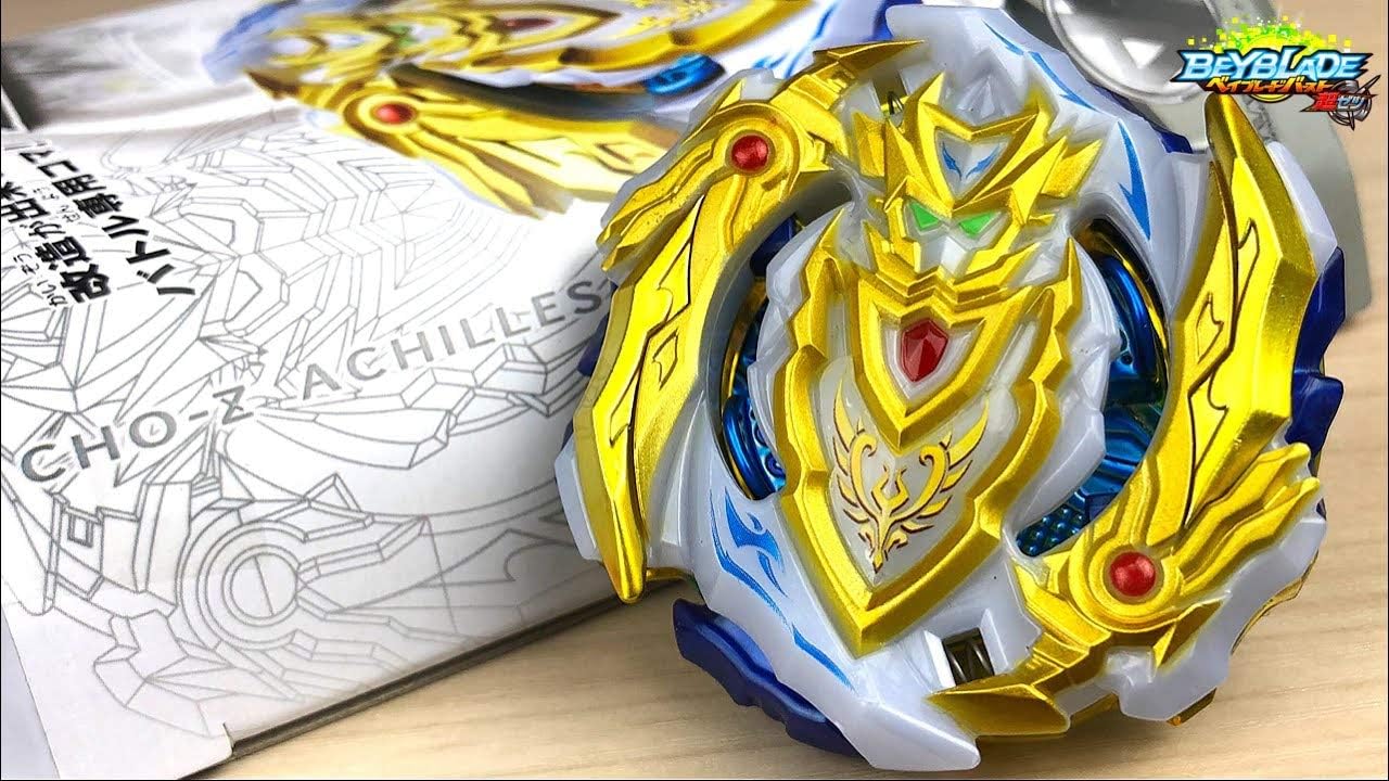 TOMY Takaratomy Takara Tomy Beyblade Burst Ba-04 Cho-Z Achilles.00.Dm Booster Pack, Multi