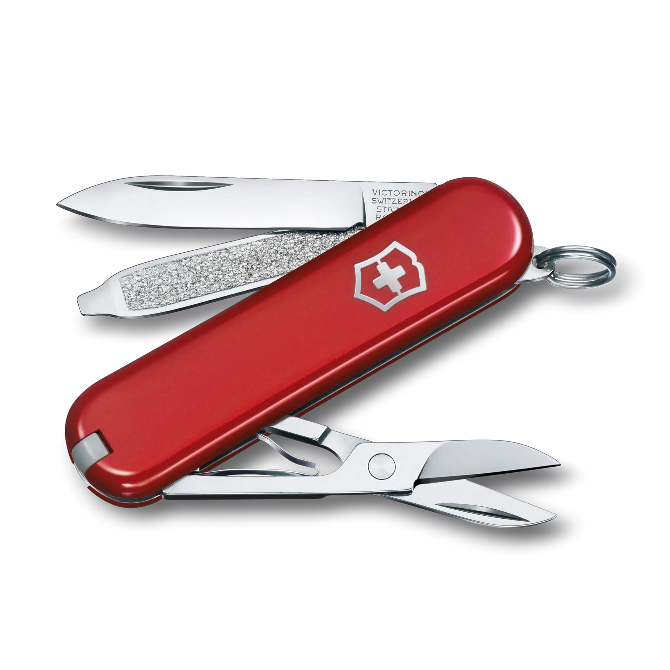 Victorinox Classic SD Colors Swiss Army Knife, Pocket Knife, 20 Colors, Compact, Small, Multi-Tool, 7 Functions, Scissors, Nail File, Screwdriver, Disaster Preparedness, For Outdoor Use, Camping