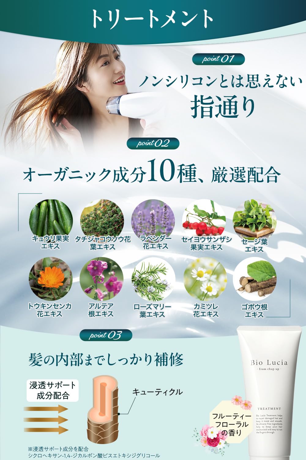 Amazon | ビオルチア シャンプー 300mL×1本＆ トリートメント 200g×1本
