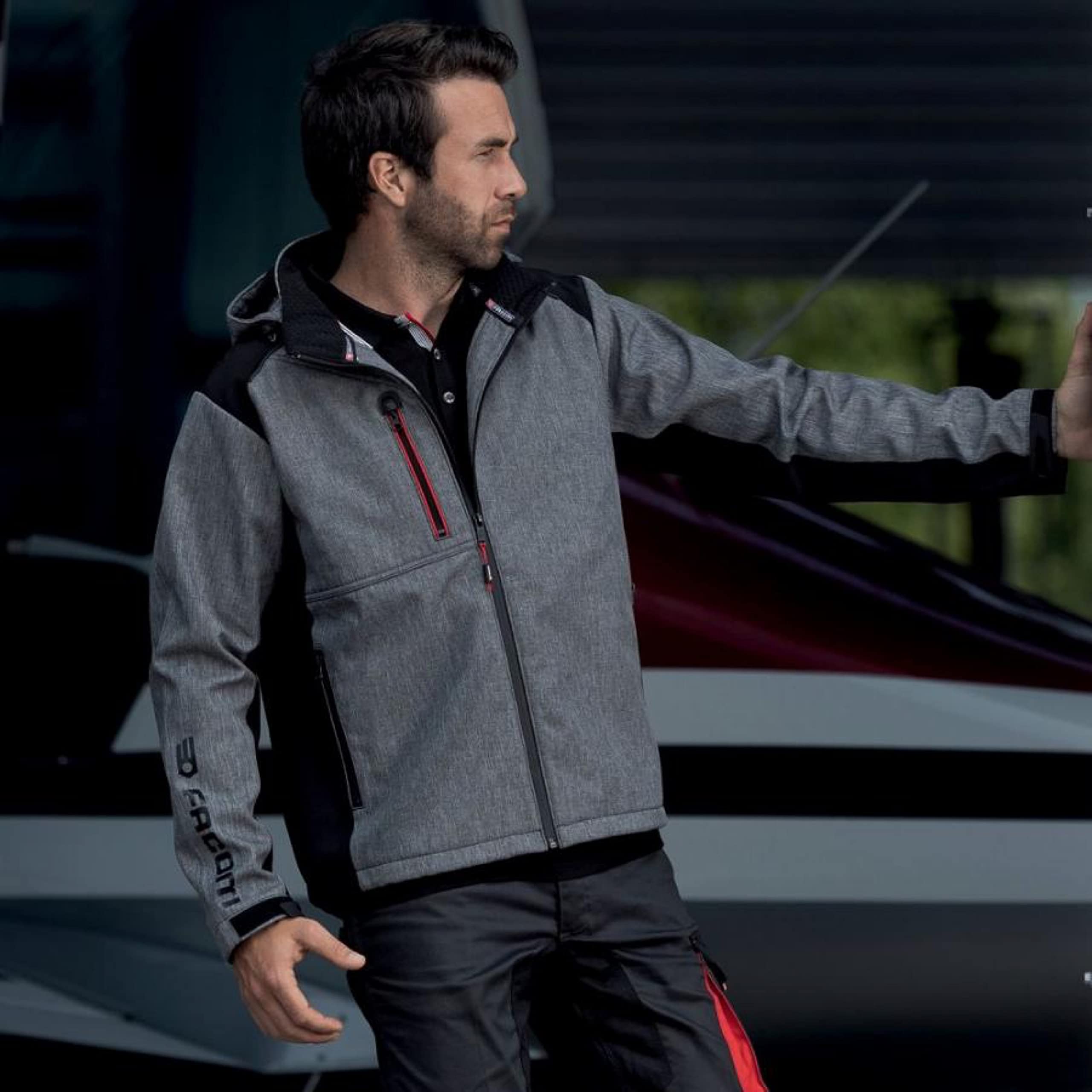 LMA00717 Veste Softshell FACOM Trial Noir/Gris Taille M-FXWW2020E-M
