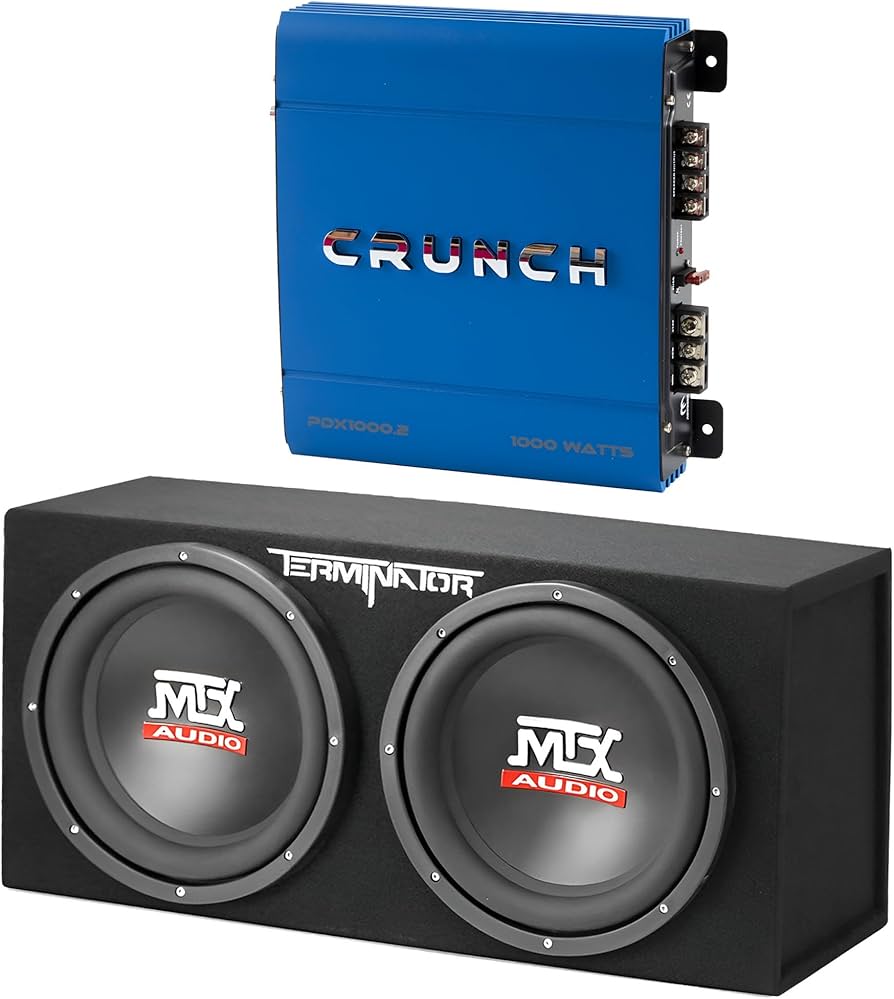 Amazon.com: MTX 12-Inch 1200-Watt Car Audio Dual Loaded Subwoofer