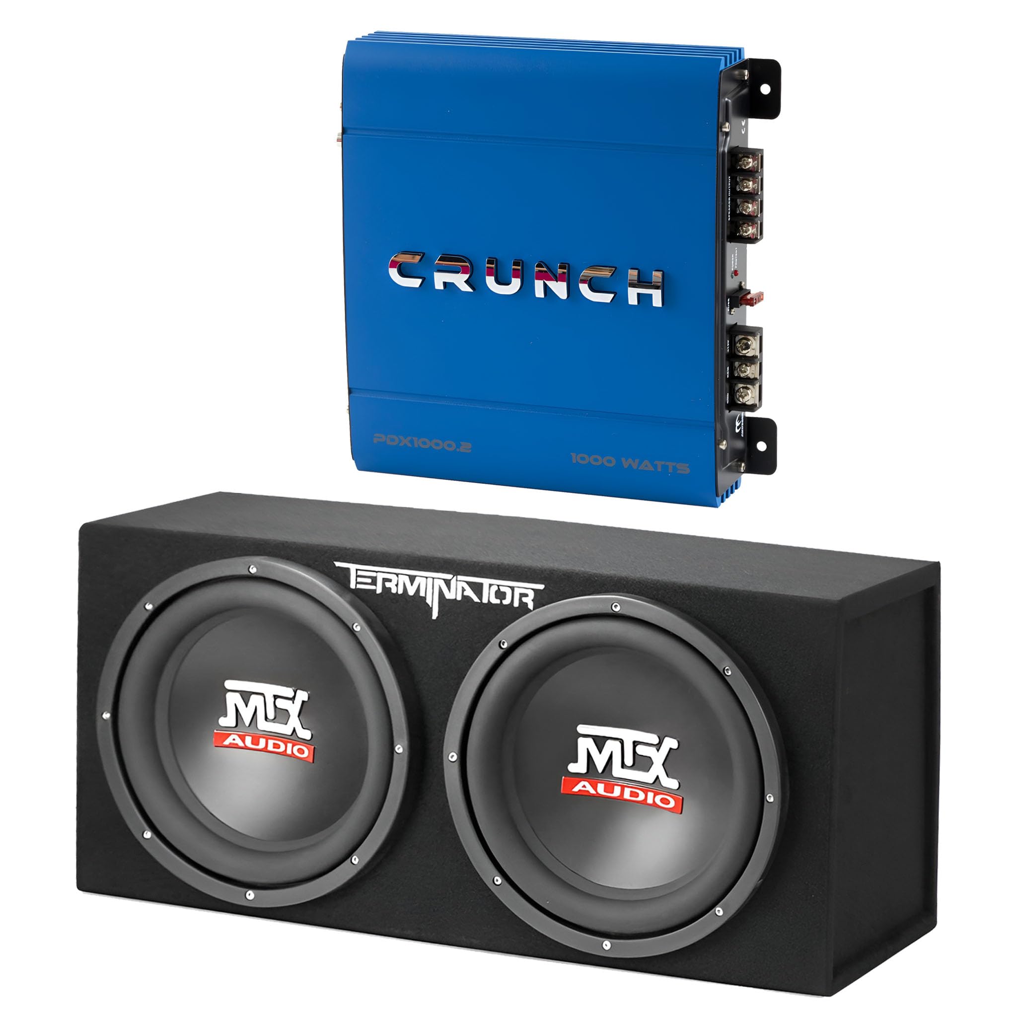Amazon.com: MTX 12-Inch 1200-Watt Car Audio Dual Loaded Subwoofer