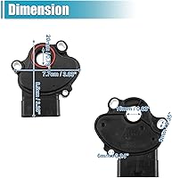 Vista 7 de X AUTOHAUX FN02-21-444 Interruptor de alimentación de seguridad neutra del coche Sensor de rango de cambio de caja de cambios para Mazda 2 3 5 6