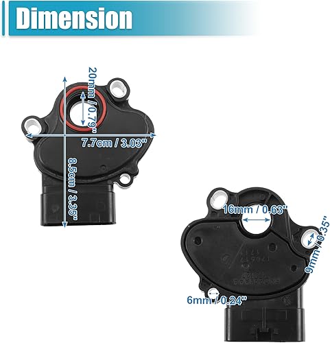 Miniatura 7 de X AUTOHAUX FN02-21-444 Interruptor de alimentación de seguridad neutra del coche Sensor de rango de cambio de caja de cambios para Mazda 2 3 5 6
