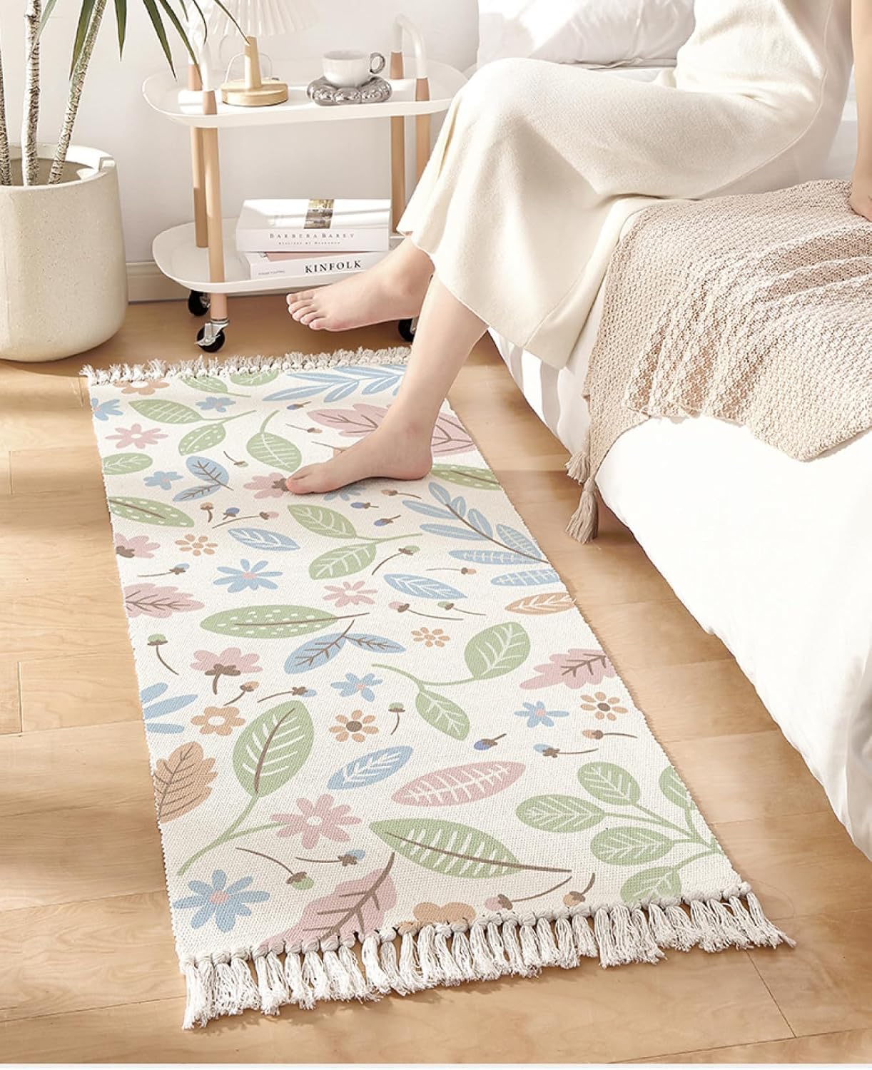 Handwoven Cotton Rug Runner - 60x152cm -29