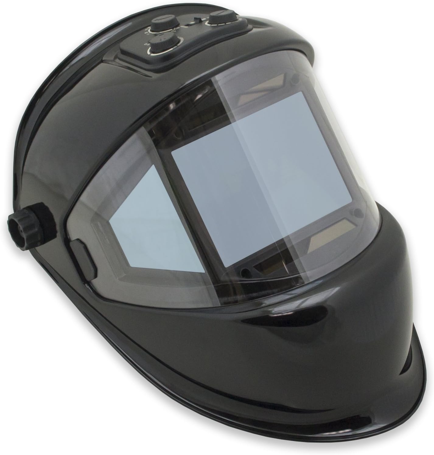 TGR Panoramic 180 View Solar Powered Auto Darkening Welding Helmet - True Color