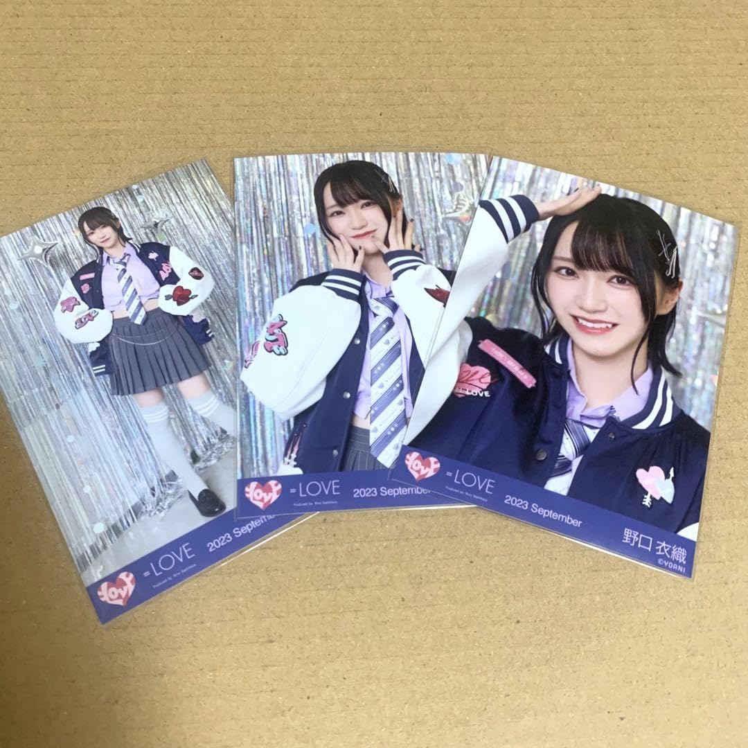 Amazon.co.jp: イコラブ ＝LOVE 野口衣織 ヒロインズ 生写真 コンプ