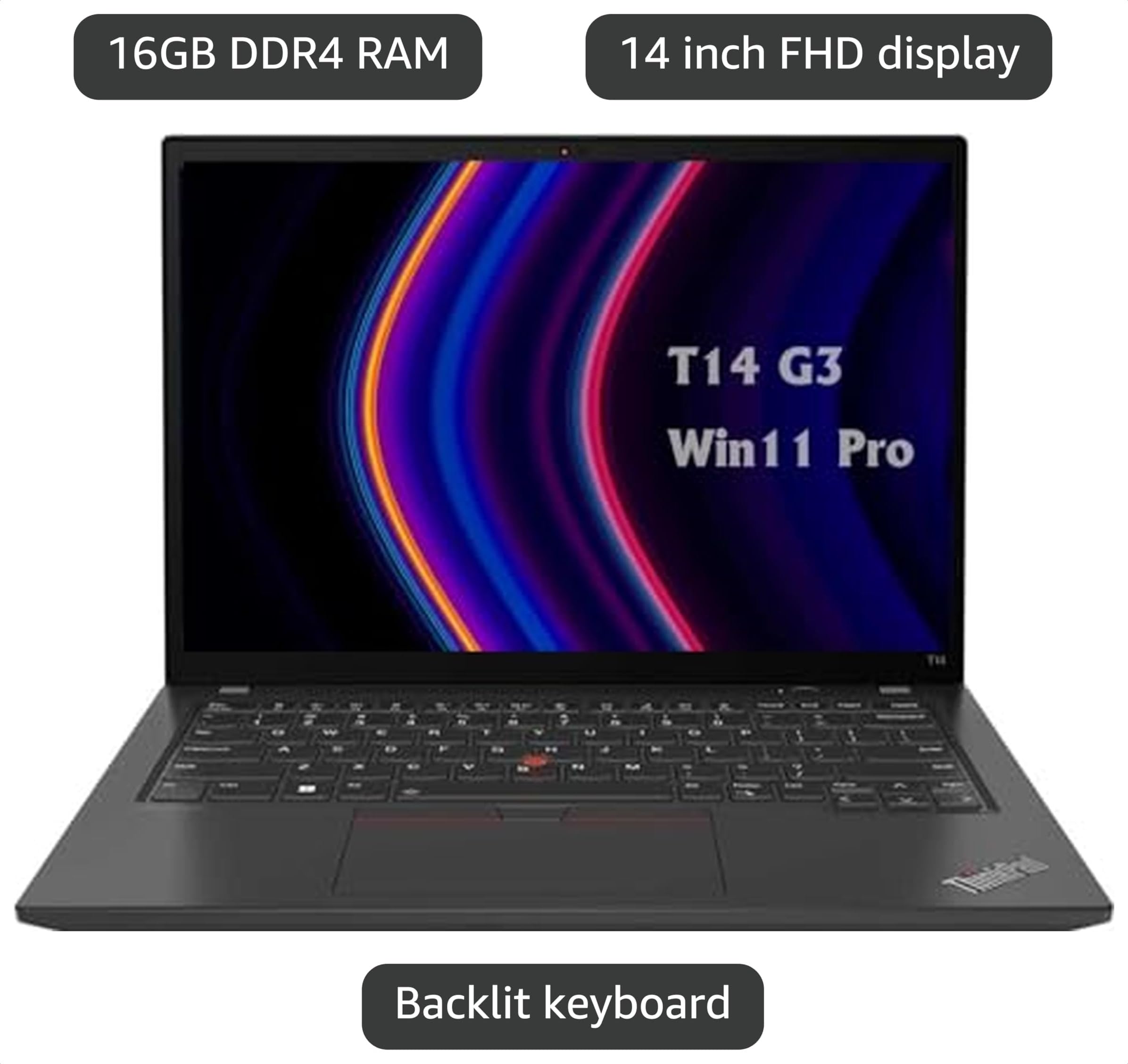 Amazon.com: Lenovo Thinkpad T14 (Gen 3) Business Laptop, 14