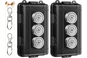 2 Pcs Upgraded Waterproof Magnetic GPS Tracker Box