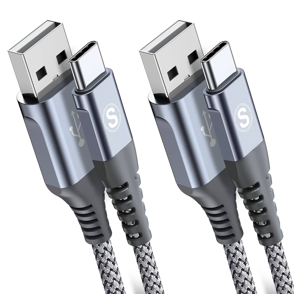 ケーブル USB type C 2m 2本 やわらかい 絡まりにくい ケーブル USB type C 2m 2本 やわらかい 絡まりにくい USB-C