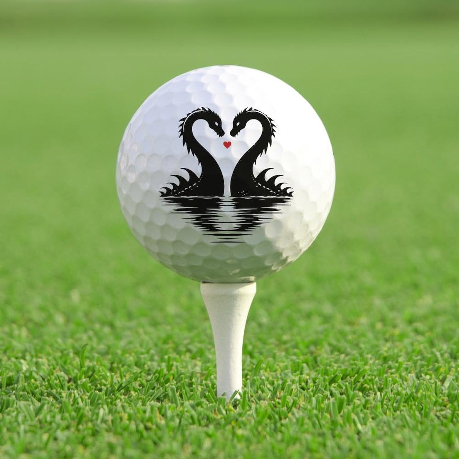 CafePress Loch Ness Love Novelty Golf Balls (Pk of 12)