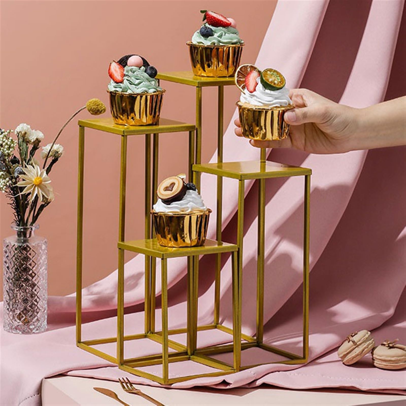 Alzata per dolci Porta cupcake for feste di compleanno, matrimoni(M)