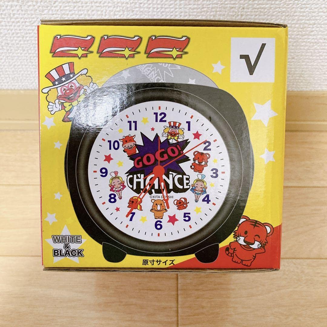 Amazon.co.jp: ジャグラー 目覚まし時計 ホワイト メロディ内蔵 