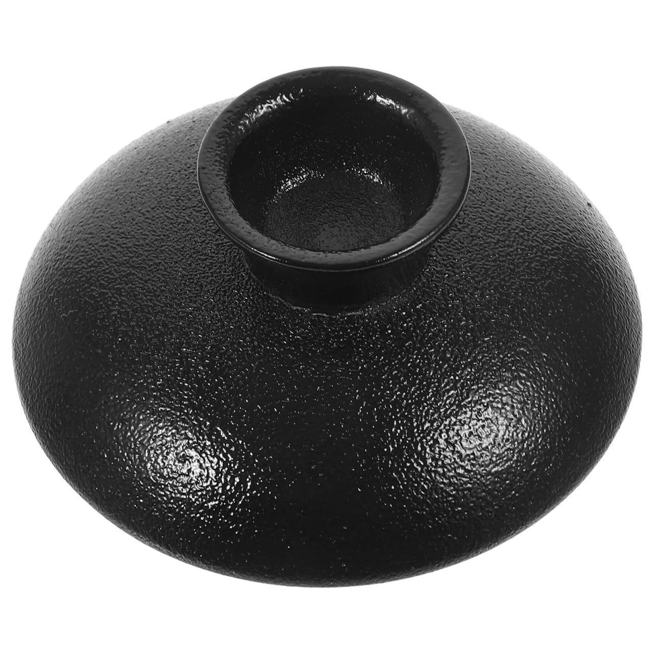 Tapa de Cerámica Negra para Taza de Té y Tetera Cubierta de Repuesto Resistente al Calor Accesorio Universal para Mantener el Aroma y la Temperatura - Diseño Elegante para Hogar y Oficina