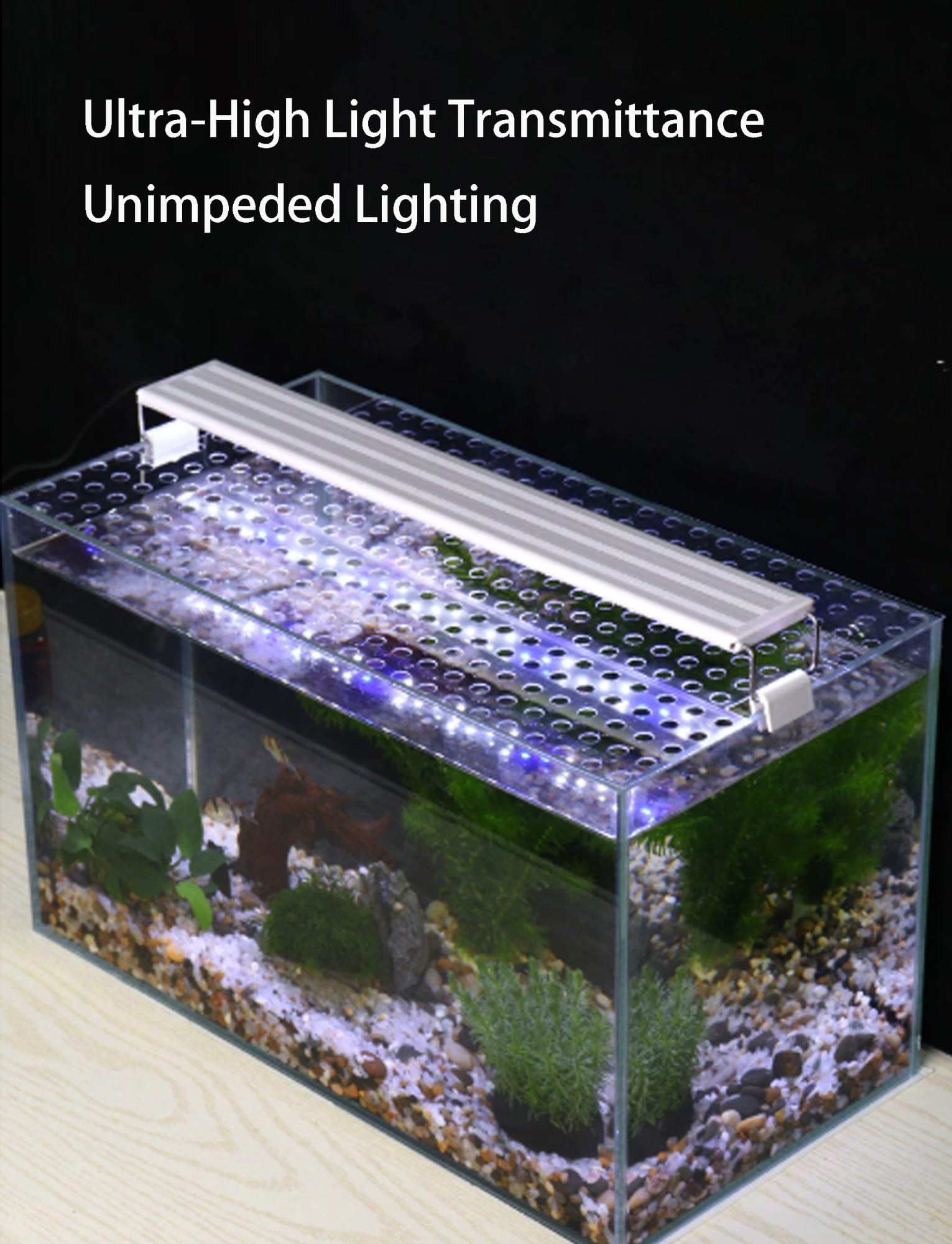 Generico Coperchio Trasparente per Acquario – Coperchi in policarbonato Personalizzabili – Coperchi Anti-Salto per acquari Aperti(100X30cm/39.4X11.8in)
