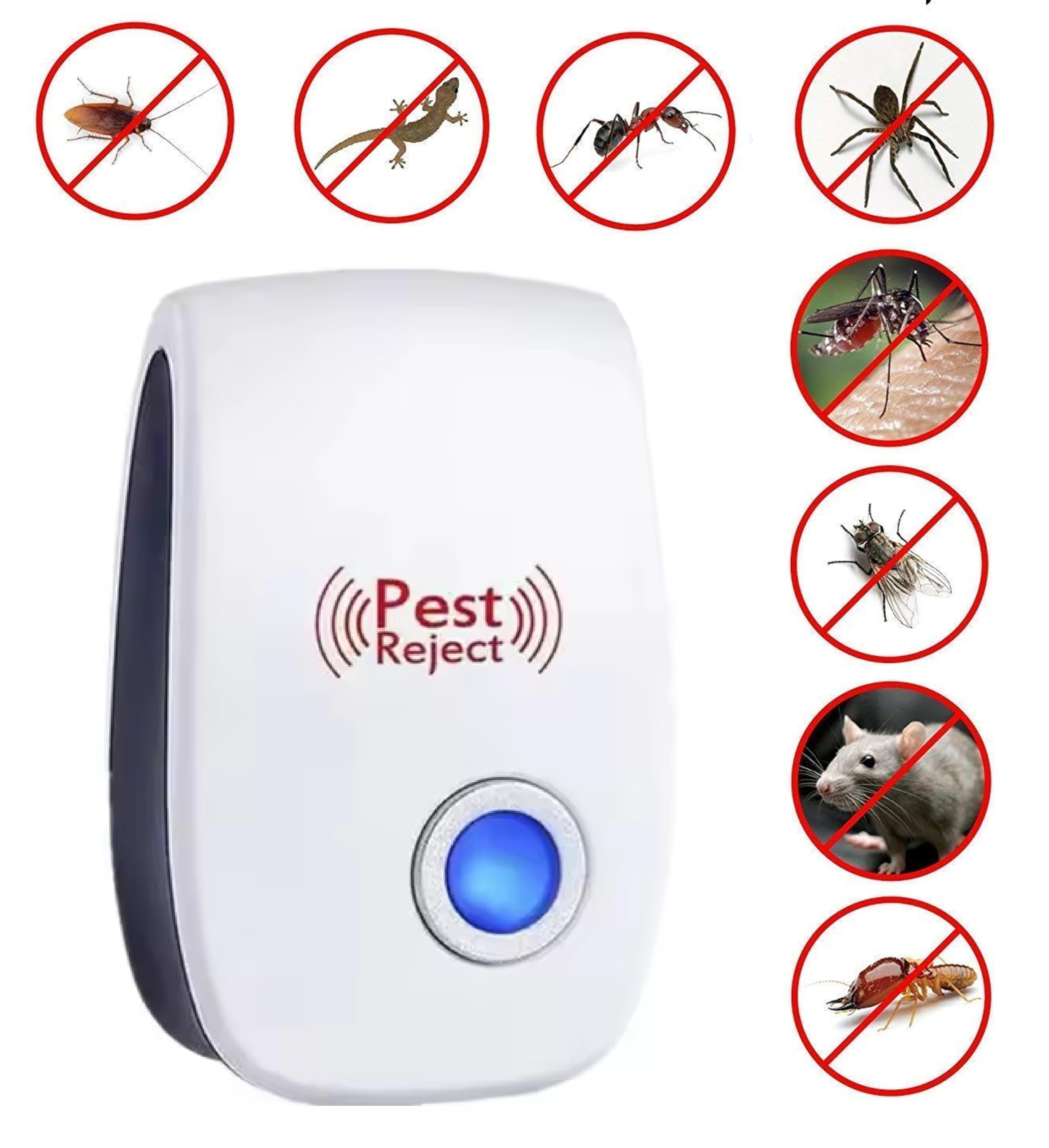 Ultrasonic Pest Repellent - Rats, Cockroaches & More -3