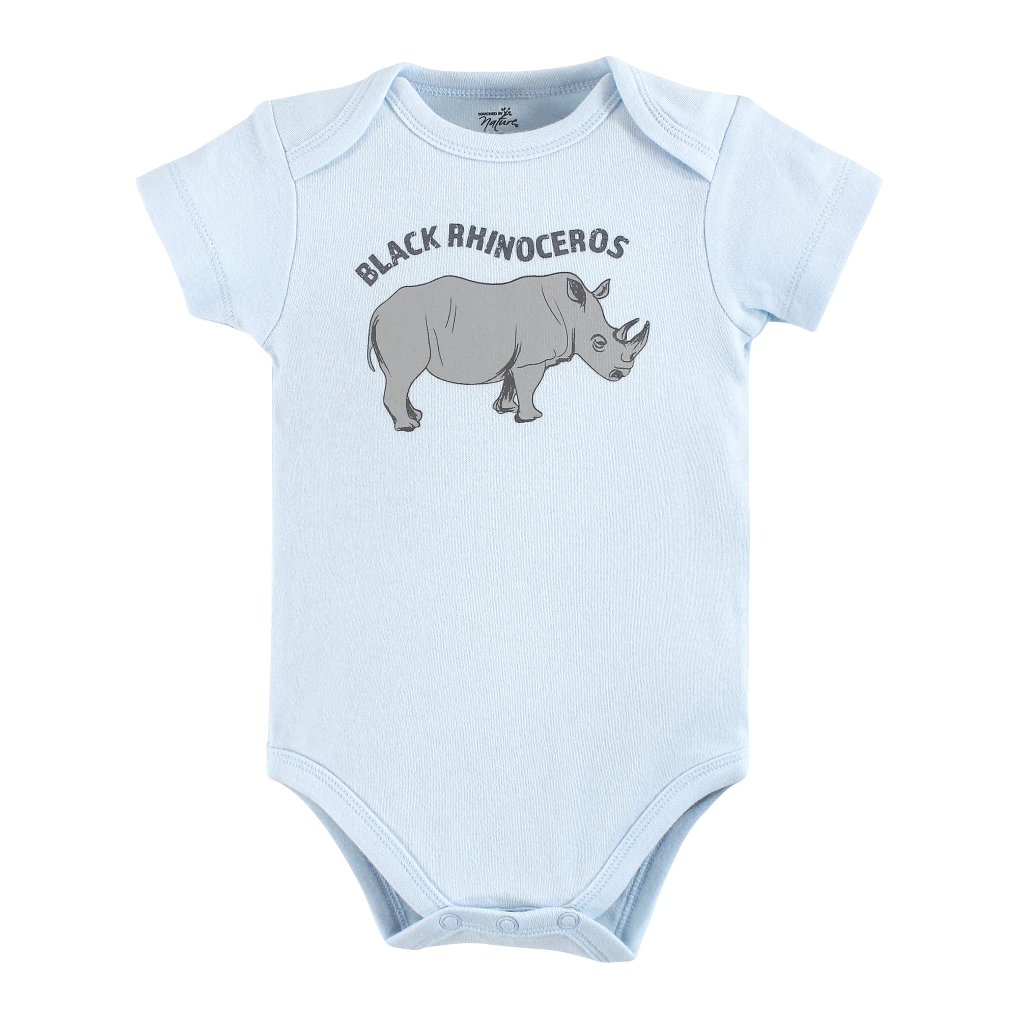 Touched by Nature Organic Cotton Bodysuits Touched by Nature - Body unisex para bebé, algodón orgánico, animales marinos en peligro de extinción, 3-6 meses, para niña