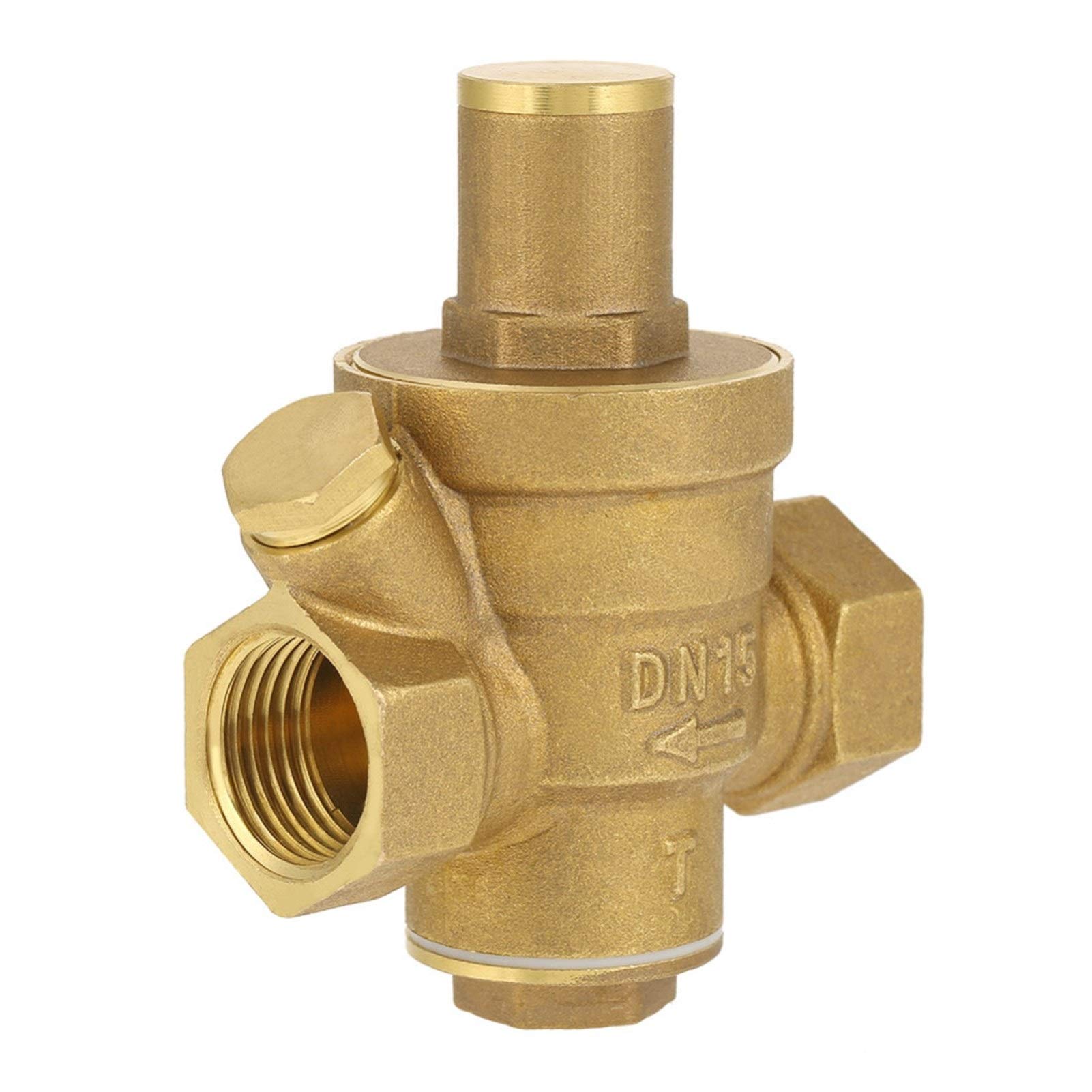 Buy valve DN15 1/2" Reducing Regulator Valve Brass Water