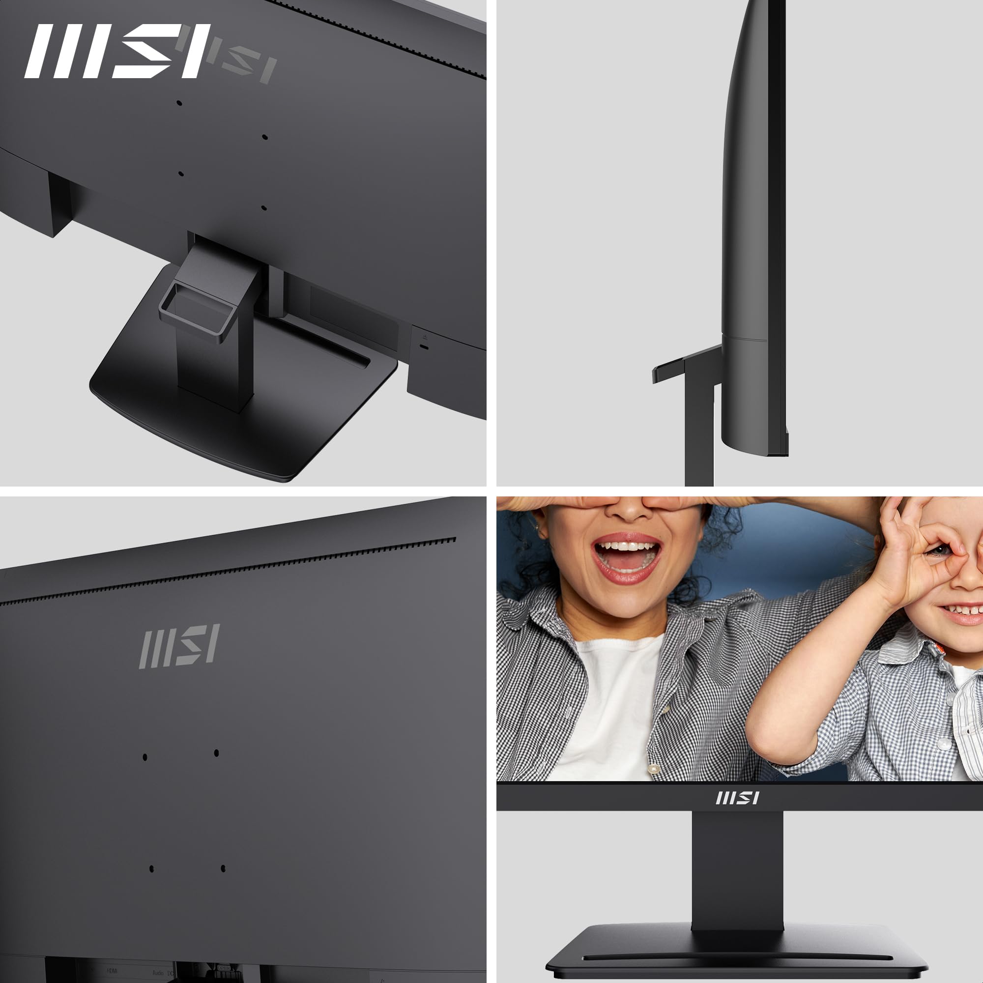 MSI ビジネス液晶モニター PRO MP273U 27インチ/4K /IPS MSI PRO MP273U 27 Inch UHD Office Monitor - 3840 x 2160 IPS Panel