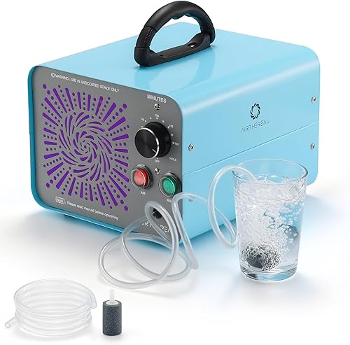 Miniatura 5 de Airthereal Tubos del reemplazo y piedras del difusor para AH1000 máquina portátil del ozono 1000 mgh