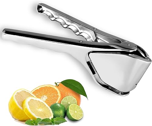 Exprimidor de limón, exprimidor de lima, exprimidor de mano compacto de extracción máxima para cítricos, limón, lima, naranja, exprimidor de