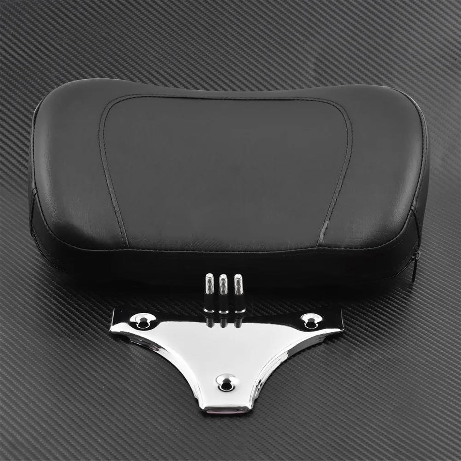 Schienale Sedile Schienale Passeggero Staccabile per Moto Sissy Bar in Pelle Cromato per Harley Touring FLHRC 1997-2015 2016 2017 Sissy Bar Staccabile