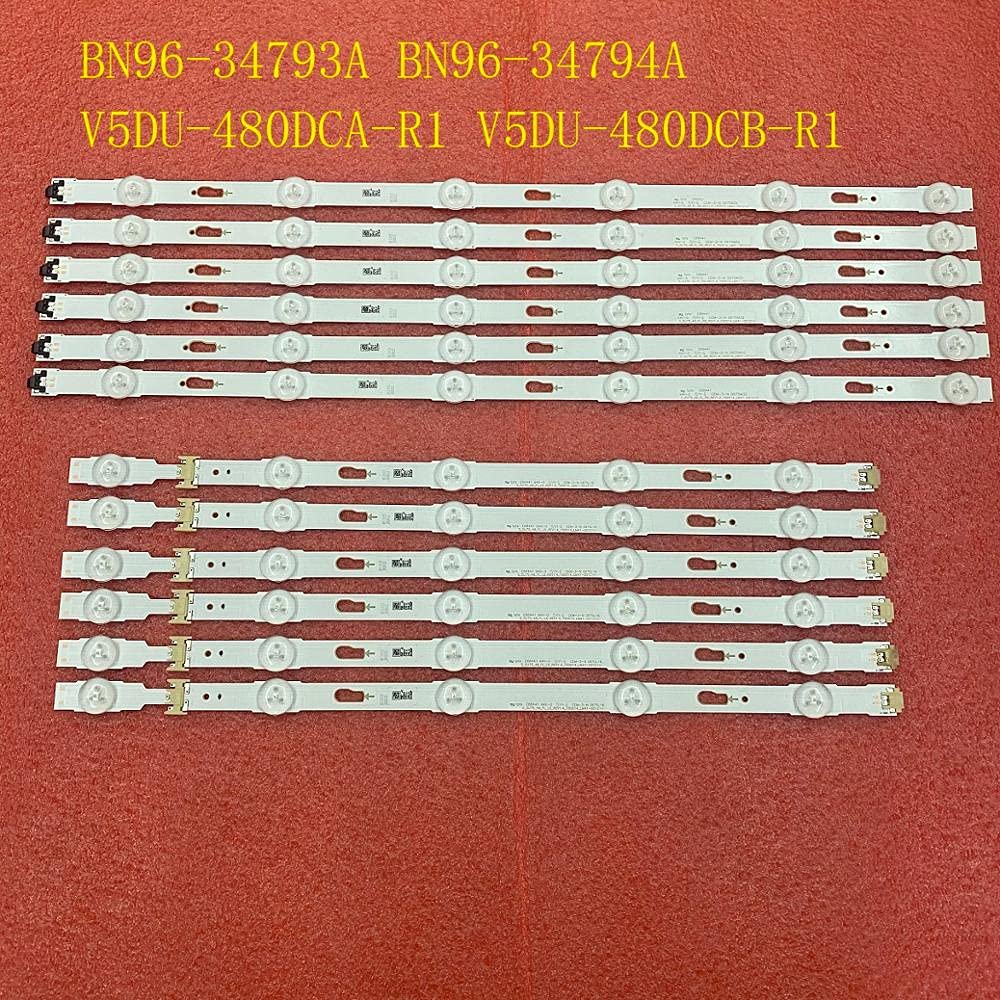 Bande LED Compatible Fit for Samsung UE48JU7500T UE48JU6430U UE48JU6500 UE48KU6400 UE48KU6500 UE48JU6000 UE48JU7500U UE48JU6410U UE48JU6430
