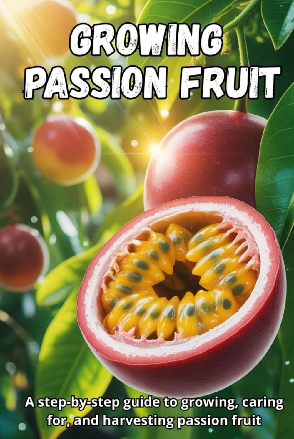 Growing Passion Fruit: A complete step-by-step guide to growing passion fruit: from seed to ripe fruit, with practical tips for healthy plants and a bountiful harvest
