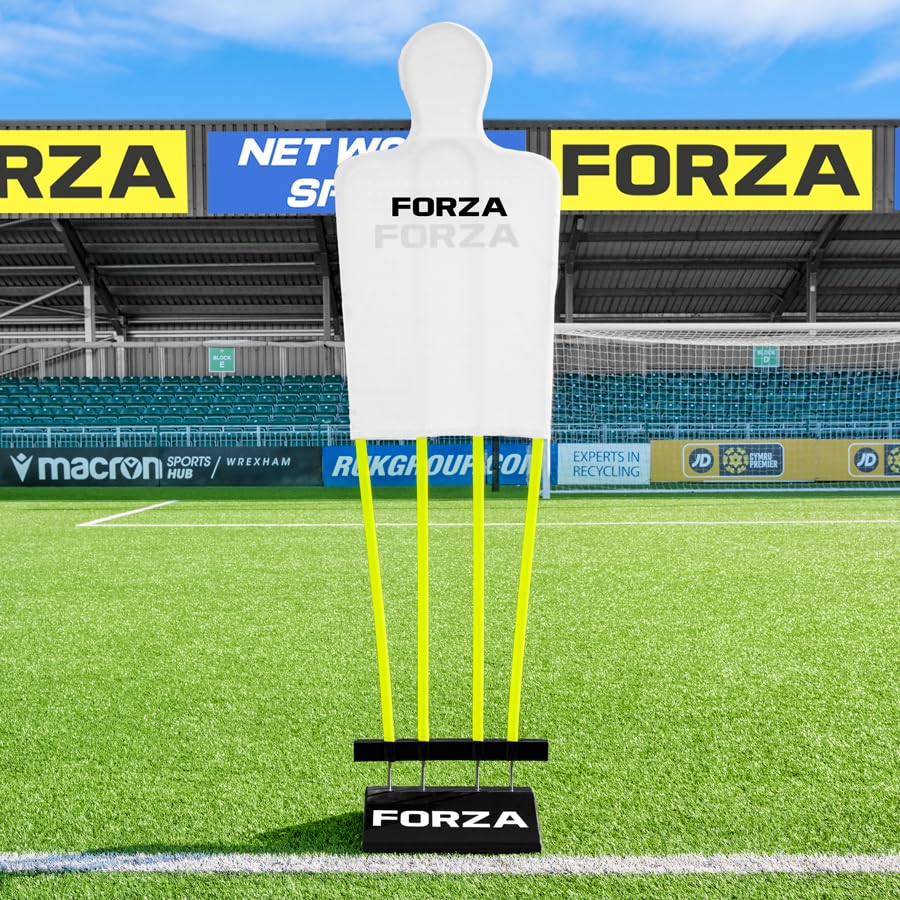 FORZA Ropa de maniquí Free Kick [Paquete de 4] | Tela de poliéster de alta calidad, compatible con maniquíes senior, Elite HD y Airflow