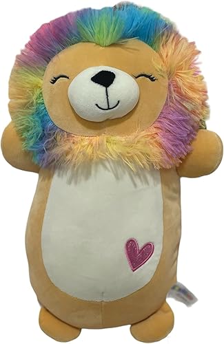 Miniatura 2 de Squishmallows Original HugMees Leonard The Lion - Peluche de San Valentín de 14 pulgadas - Peluche oficial de Jazwares grande y ultrasuave