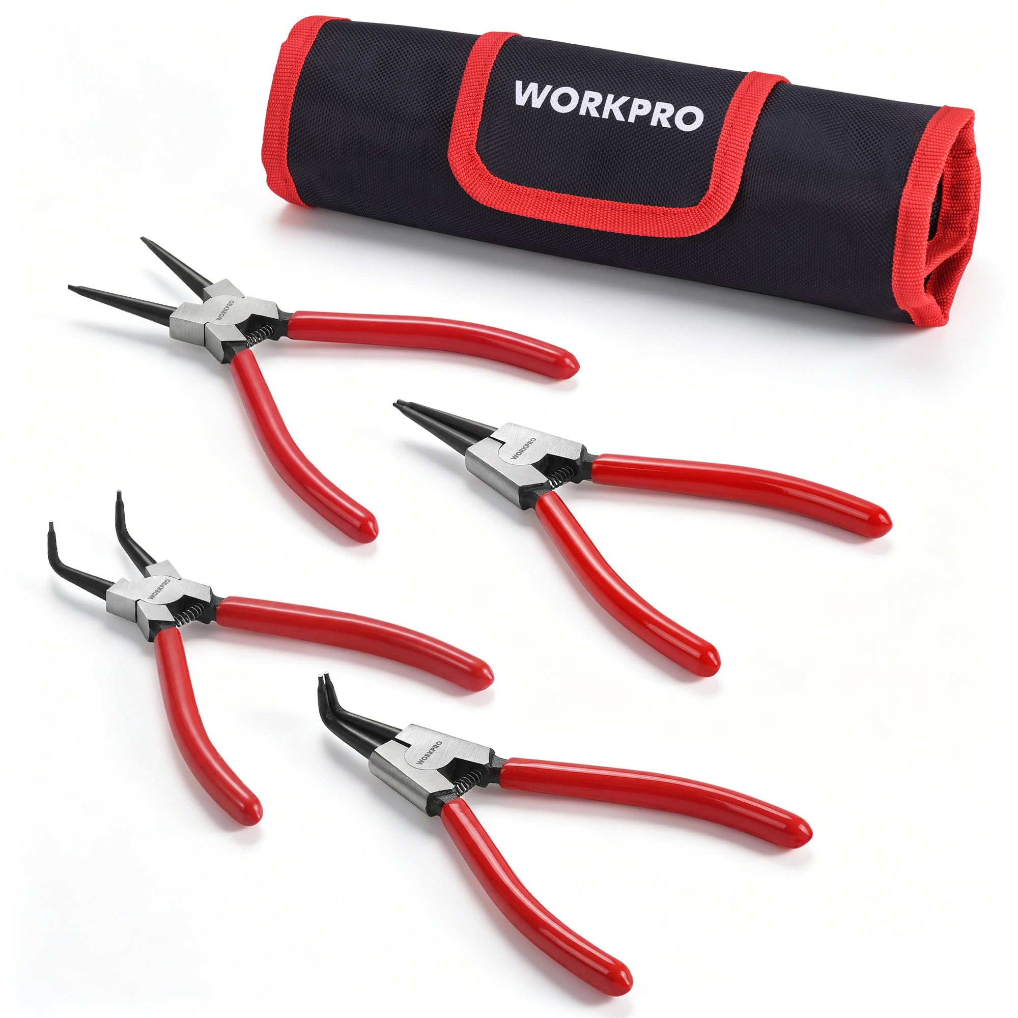 WORKPRO 4-Pc Snap Ring Set