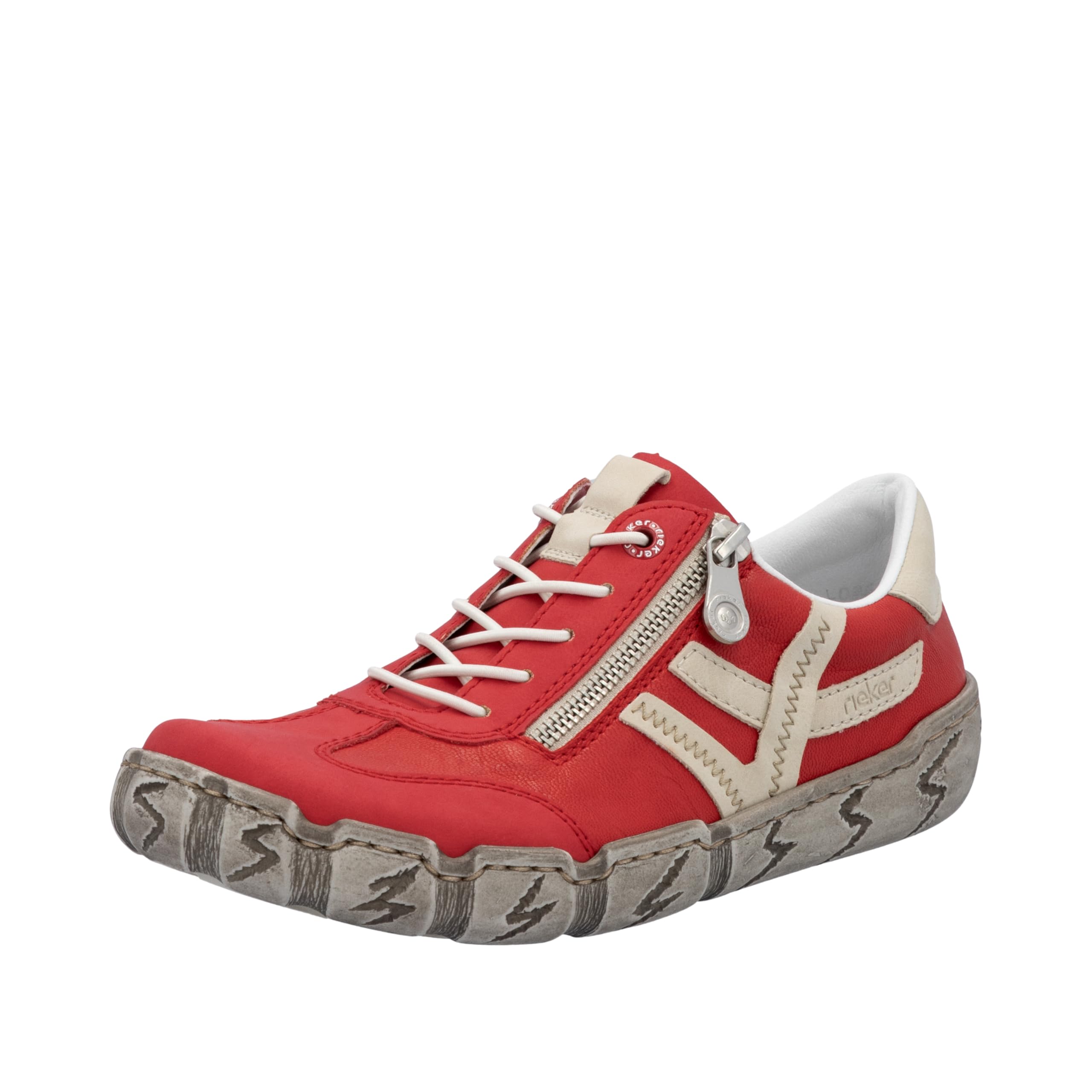 Rieker Women's Slippers in Red, red, 3.5 UK