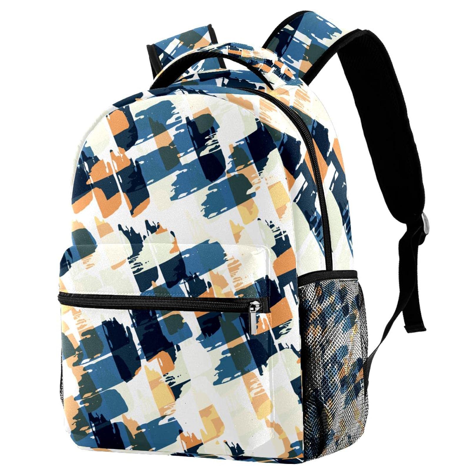 Sac à dos tendance à fleurs imprimées pour voyage et études - 7