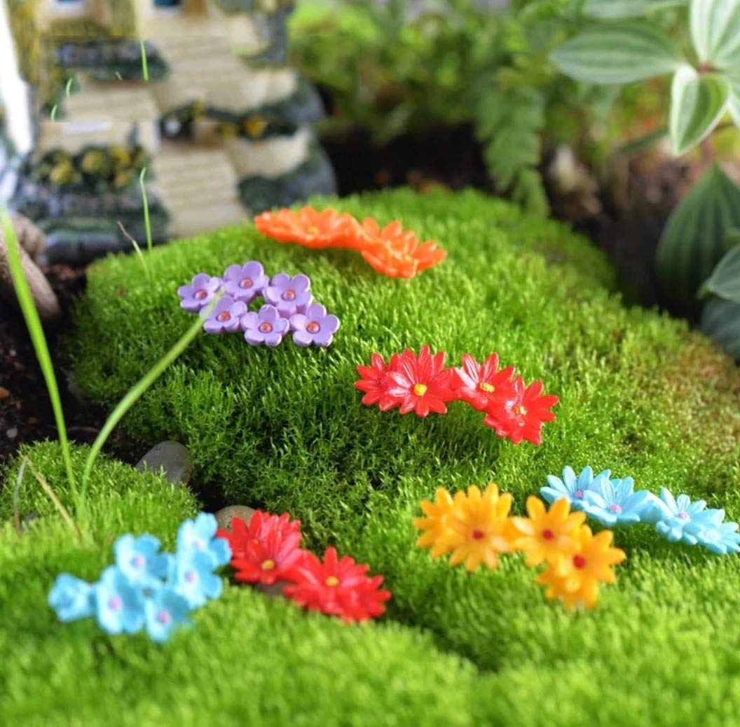 Buy Bloom Bagicha Artificial Flower Brooch (Multicolour, 10 Pieces