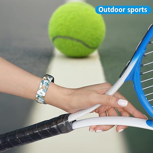 Miniatura 7 de Compatible con Fitbit Inspire 3 Band para mujer, correa de reloj de resina, correa de repuesto ajustable para Fitbit Inspire 3