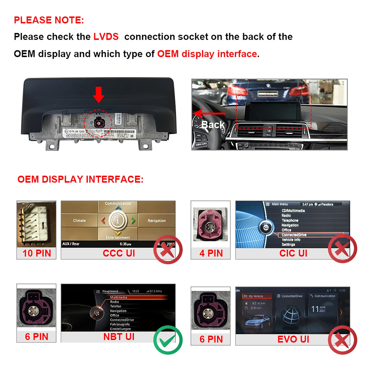 Amazon.com: PEMP 10.25-inch 1920 x 720 Linux Screen for BMW 2016