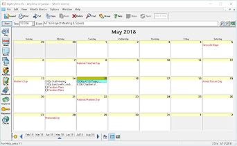 AnyTime Organizer Deluxe 16 - Organize Your Calendar, To-Dos and Contacts!