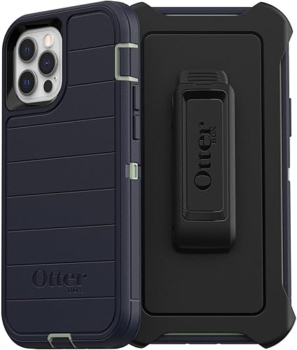 Miniatura 8 de OtterBox DEFENDER SERIES - Funda de edición sin pantalla para iPhone 12 y iPhone 12 Pro - POción de bayas (vino de frambuesabaya)
