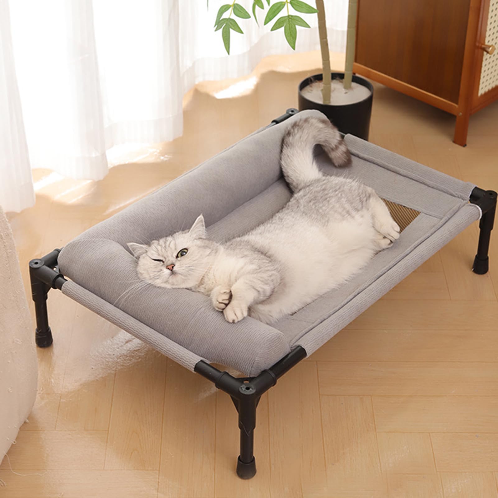Cuccia Rialzata Per Cani Lettino Ammortizzato Elevato Traspirante Per Cani | Divano Per Animali Domestici Lavabile Per , Giocare, , Cuccioli, Anziani Gatti E Conigli Per Casa E Esterni