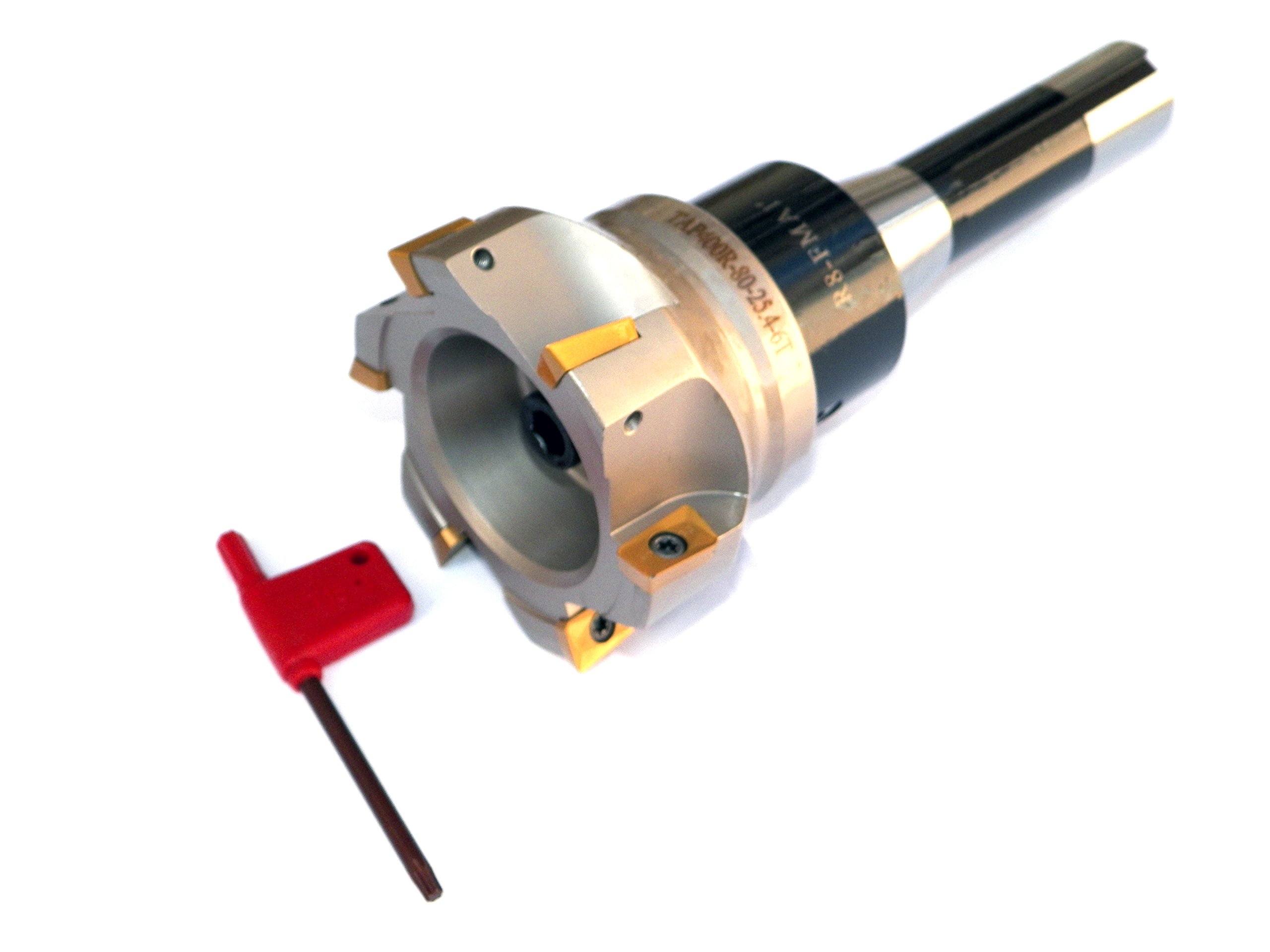 Amazon.co.jp: 3.15インチ フェイスシェルミルカッター 90度 6フルート