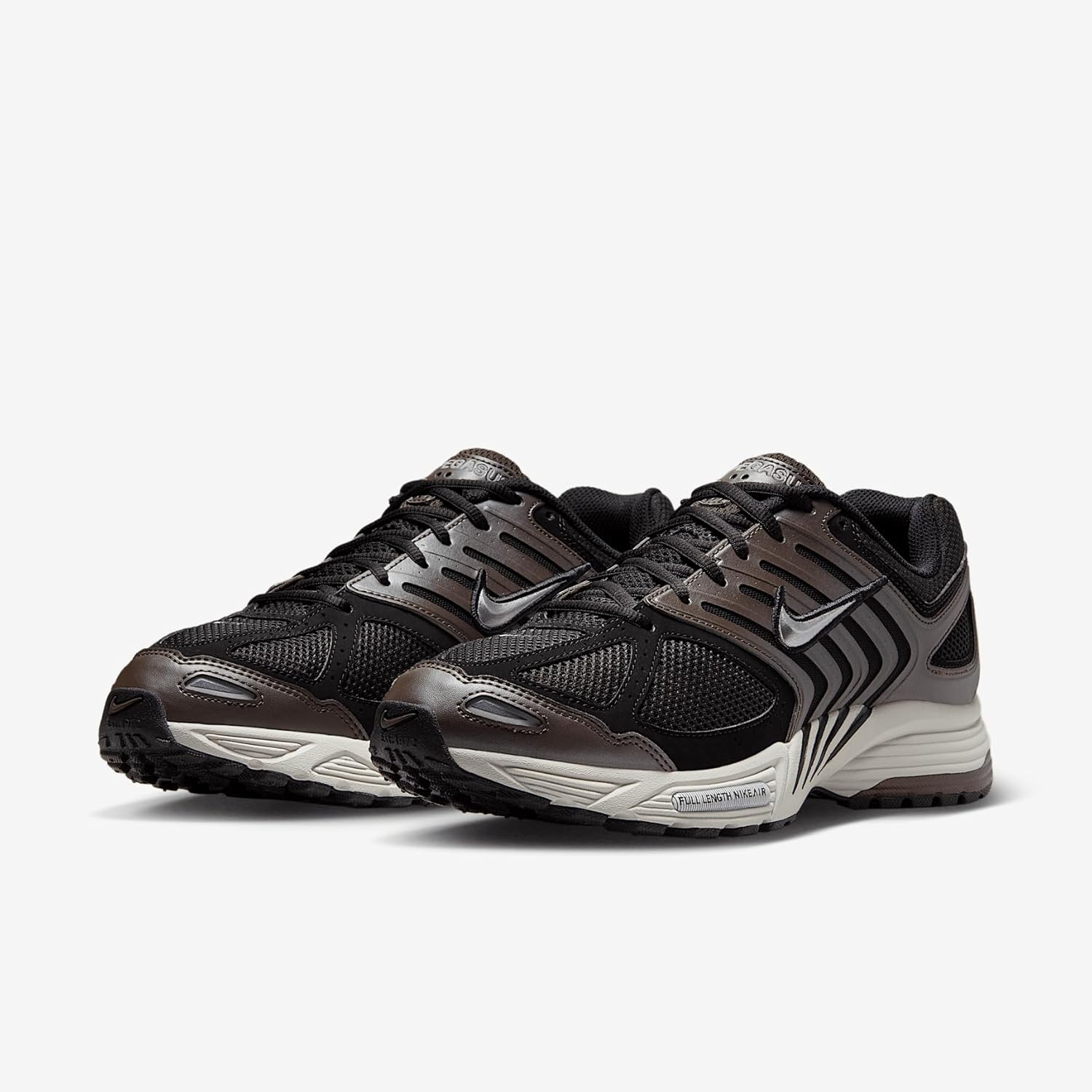 Nike Air Pegasus 2005 Men's Shoes (HQ5403-200, Baroque Brown/Light Bone/Black/Metallic Silver) Size 10 - Image 5