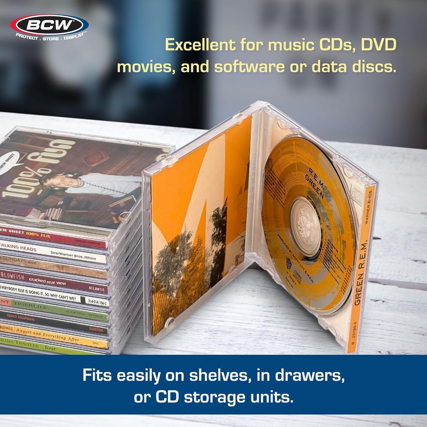 Snapklik.com : CD Jewel Cases - 20 Pack Clear CD Cases For Standard ...