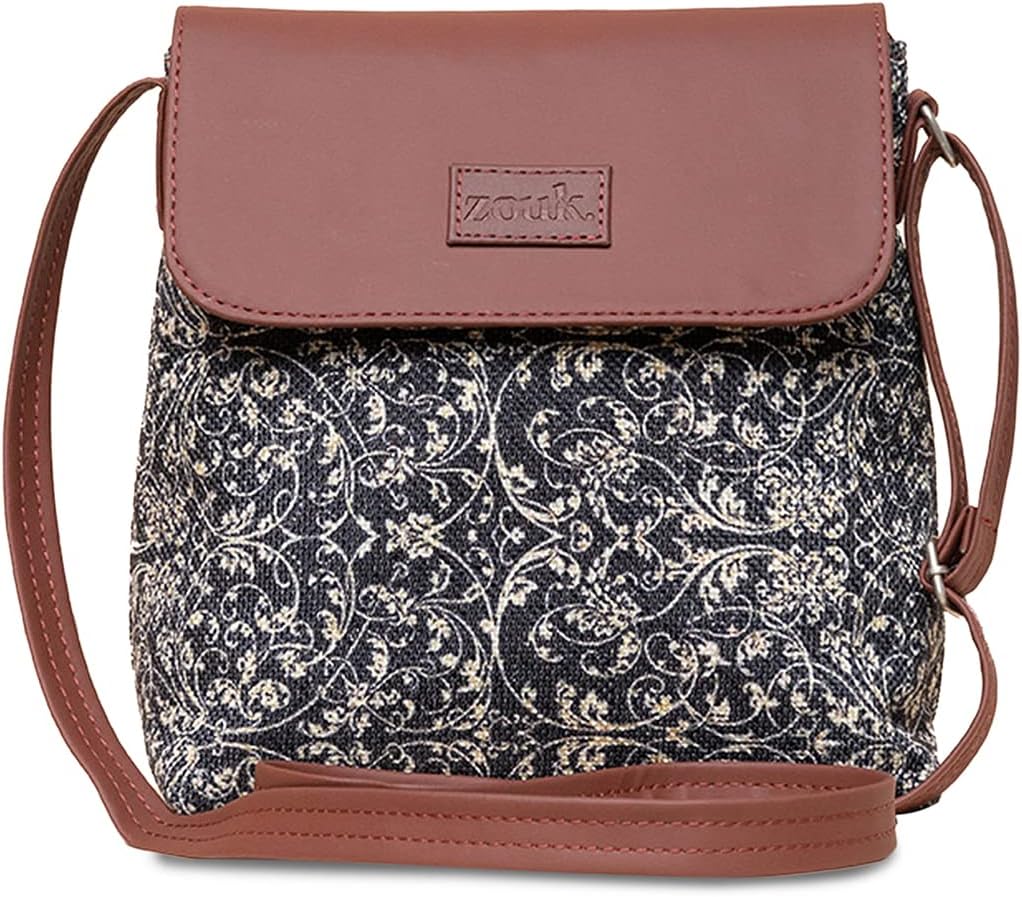 Flap Sling Bag | Crossbody Bags for Women | Women's Handbags | Stylish | Vegan Leather Evening Bag | Travel & Office Use | Purse and Wallet