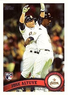 2011 Topps Update Baseball #US132 Jose Altuve Rookie Card