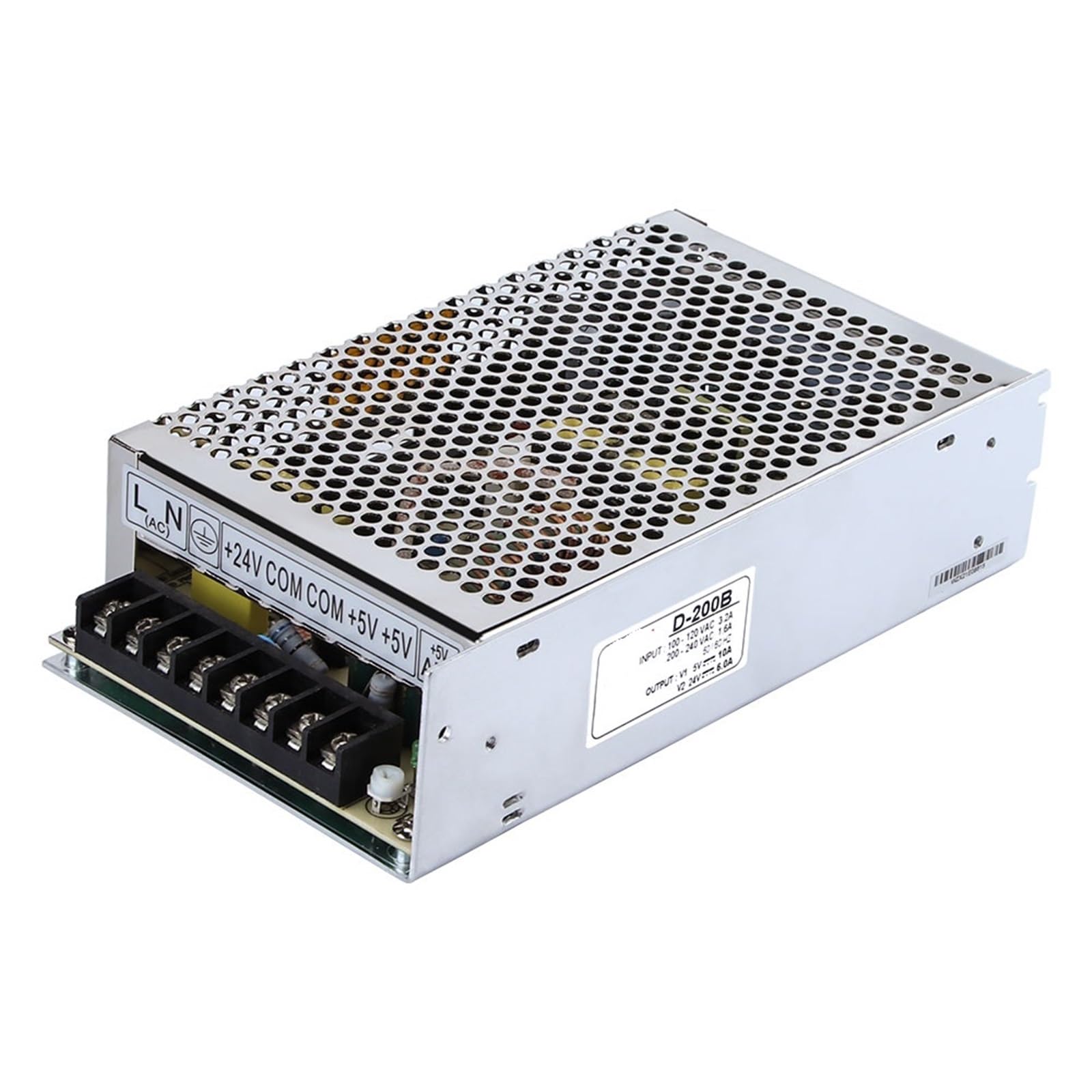 Alimentation à découpage D-200B double sortie 5V et 24V 200W