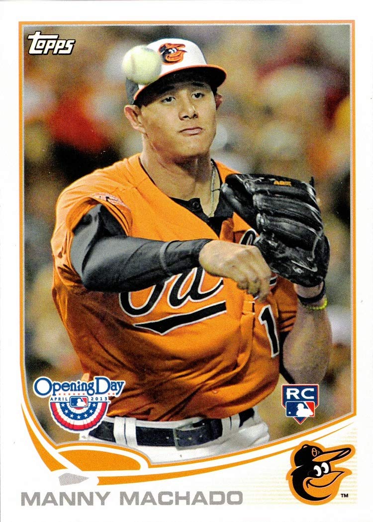 Amazon.com: 2013 Topps Opening Day Baseball #172 Manny Machado