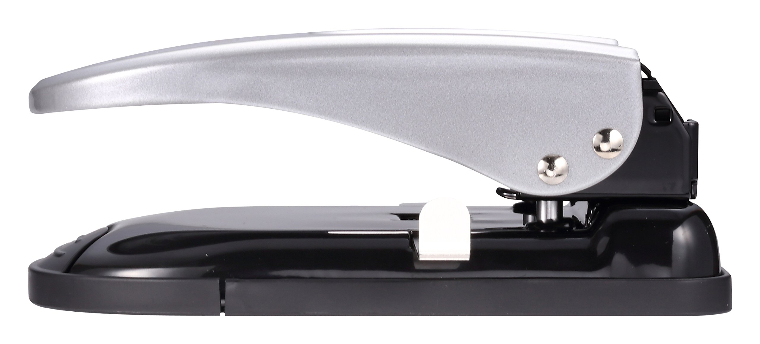 PaperPro inDULGE 40 Reduzierter Kraftaufwand 2-Locher, 40 Blatt, silber (2340)
