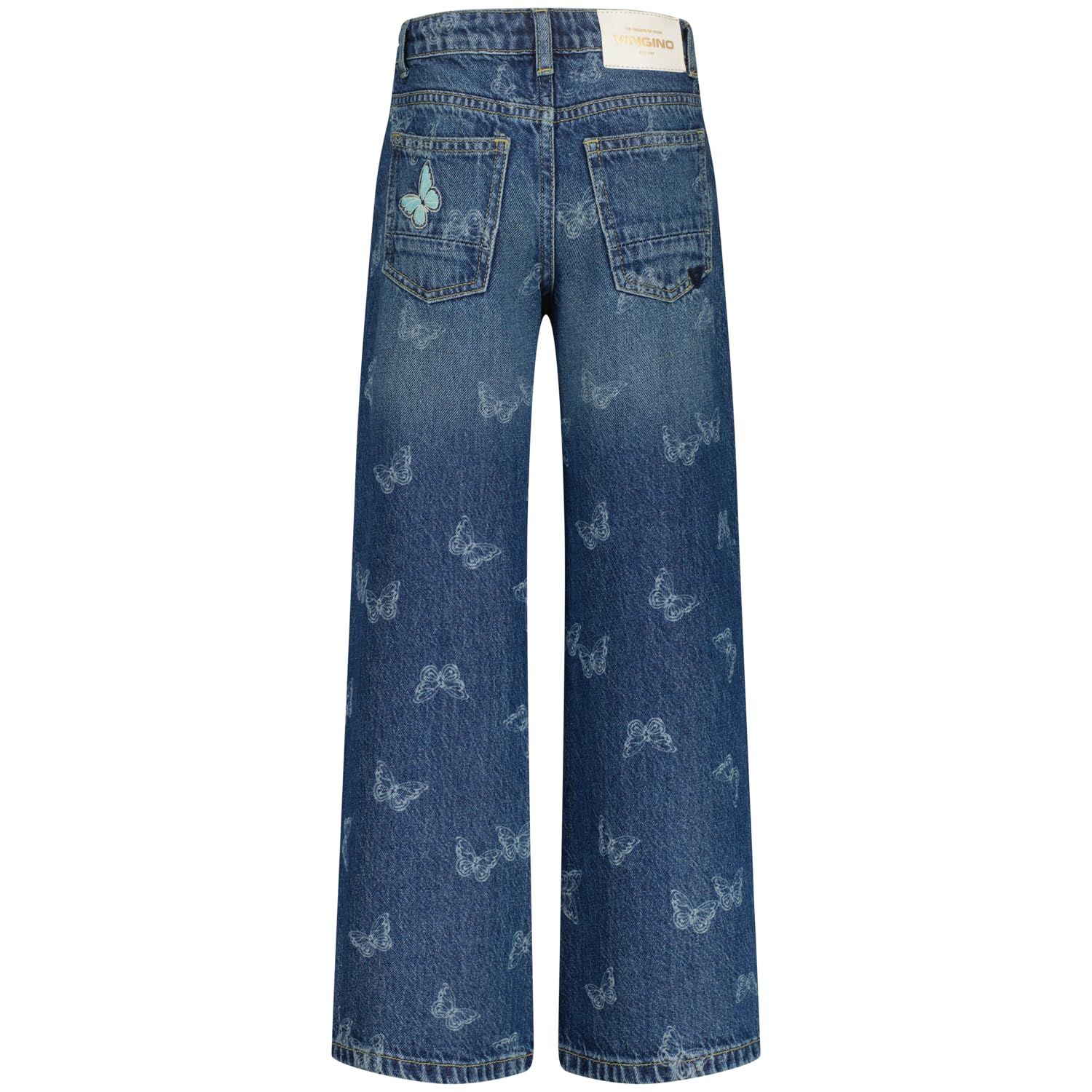 Vingino Mädchen Cassie Butterfly Jeans
